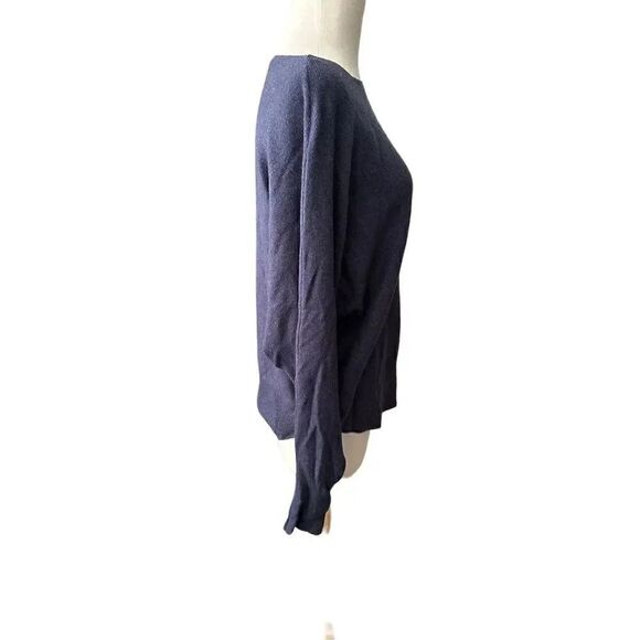 Vila Milano blue batwing sweater - Picture 2 of 6